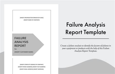 Failure Analysis Report Template in Pages, Word, Google Docs Download