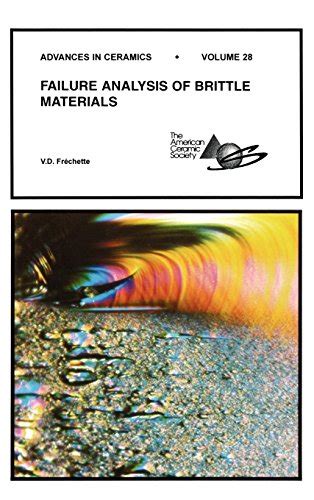 Failure analysis of brittle materials advances in ceramics. - Danby portable air conditioner service manual.
