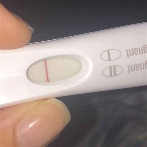 Berry30: the way a positive is shown on the box isn't a faint line, so I think that's where some of the "confusion" comes from. From the Wondfo instructions: "Distinct color bands appear in the Control and Test Zones. It indicates that you are pregnant.. 
