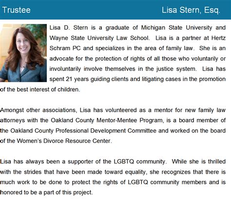 Fair Michigan Board Members and Directors