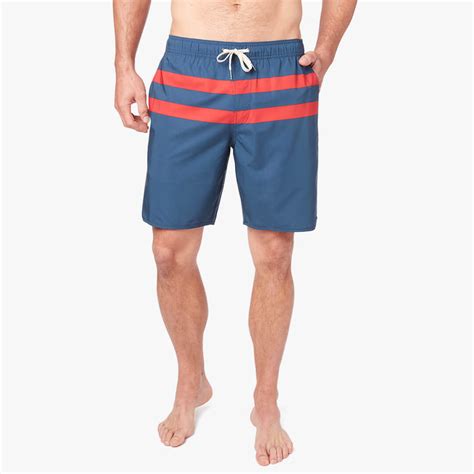 Fair harbor bathing suits. Fair Harbor The Anchor Swim Trunks Materials: 88% recycled polyester, 12% spandex | Sizes: S to 3XL | Colors: 22 total, including Cobalt Anchor and Red Stripe Anchor | Length: 8 inches 