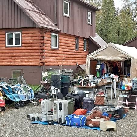 Fairbanks yard sales. Apr 19, 2024 · start time: 0900. Moving sale, furnitue, toys, books, movies, clothes, sports sims fishing waders/boots/gloves. Lots of stuff being added everyday. Will have sale for next 3 weekends. post id: 7730119738. 