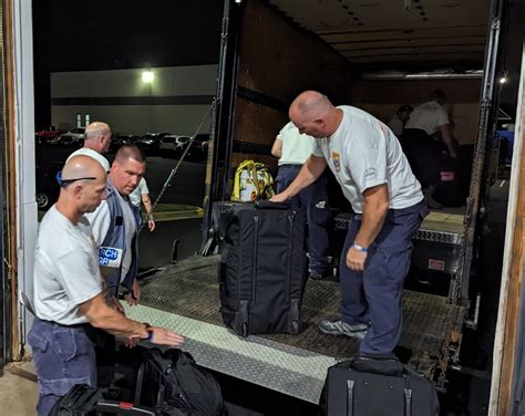 Fairfax Co. search and rescue team ready to help in Florida as Hurricane Idalia touches down
