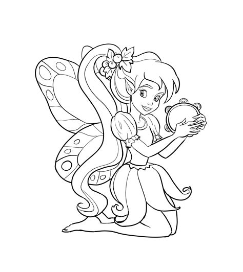 Fairies Coloring Pages