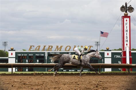 Instant access for Fairmount Park Race Results, Entries, Post Positions, Payouts, Jockeys, Scratches, Conditions & Purses for May 25, 2021. Fairmount Park Information. Fairmount Park Racetrack is located in Collinsville, Illinois, a part of the St. Louis metro area. The track hosts thoroughbred flat racing during the spring and summer months.. 