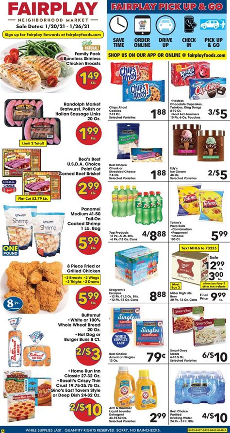 Fairplay weekly ad markham. Working For Fairplay Foods. customer service, sales rep, cashier (Former Employee) - markham, il - July 14, 2013. always busy how to stock and cashier skills management has poor skills co-workers needs improvement the hardest part is doing two jobs at once. See all 7 reviews. 
