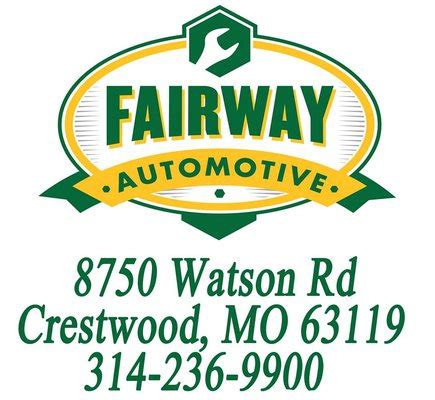 Fairway Automotive. 8750 Watson Rd Saint Louis 