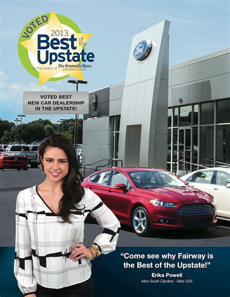 Fairway ford greenville sc. This site, and all information and materials appearing on it, are presented to the user "as is" without warranty of any kind, either express or implied. All vehicles are subject to prior sale. Price includes $337.00 closing fee. Price 