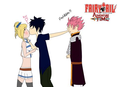 "Fairy tail" was his simple answer, she ran