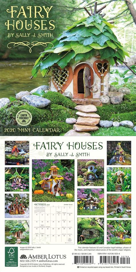 Download Fairy Houses 2020 Wall Calendar By Not A Book