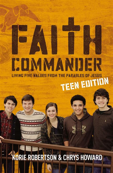 Faith Commander Living Five Values from the Parables of Jesus