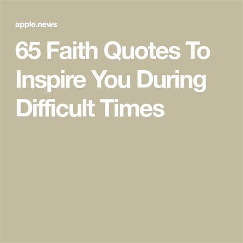 Faith Quotes to Inspire You During Difficult Times - Southern Living