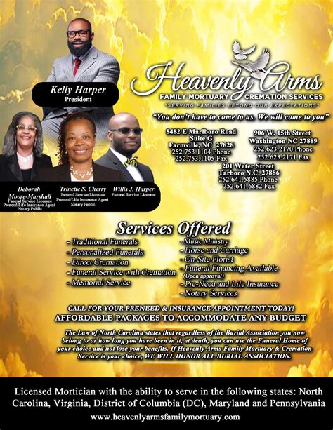 Faith funeral services.  We provide individualized funeral services designed to meet...