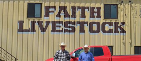  Faith Livestock Auction LLC (605) 967-2200. More. Directions Advertisement. Faith, SD 57626 Hours (605) 967-2200 Own this business? ... South Dakota › Faith ... . 