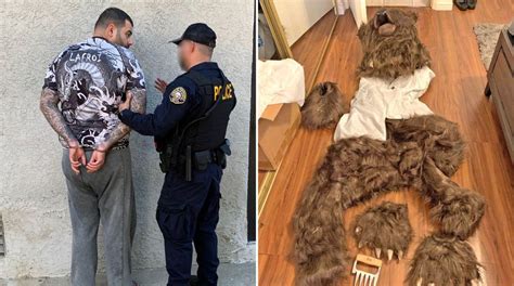 Fake Bear Attack