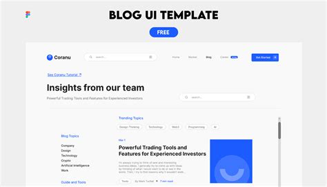 Fake Blog Template