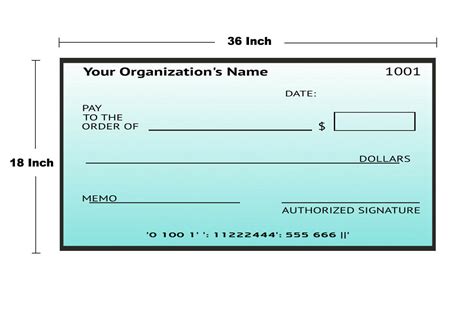 Fake Check Template For Presentation Database
