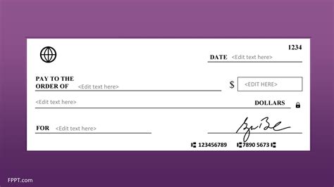 Fake Cheque Template Word