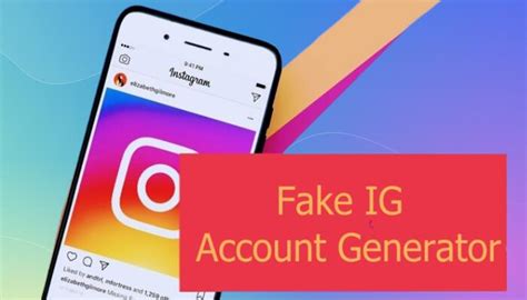 Fake Instagram Account Generator
