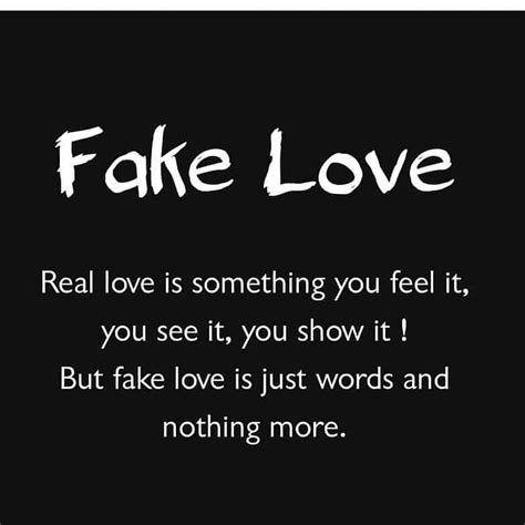 Fake Love 뜻 Words