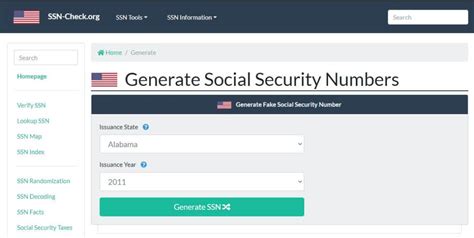 Fake Name Generator With Ssn Random Name With Fake ID 