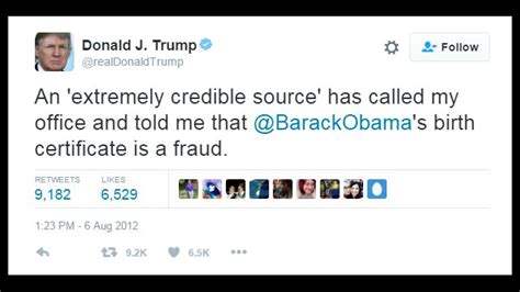 Fake News Barack Obama Did NOT Tweet About Asking Ukraine About Birth