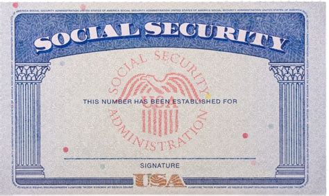 Fake SSN Blank SSN Card roposh