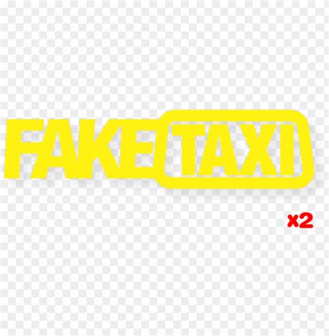 Fake Taxi Logo Template