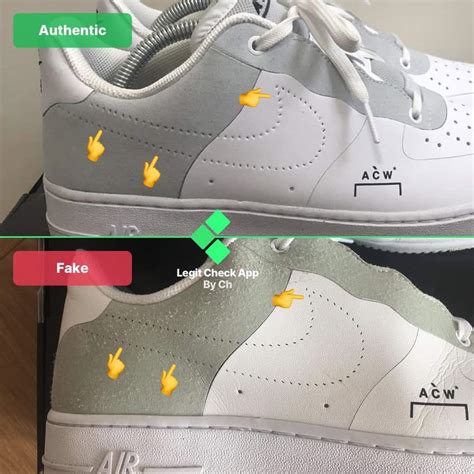 Fake Vs Real A Cold Wall Nike Air Force 1 - Legit Check By Ch