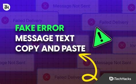 Fake error text message copy and paste.  Dec 25, 2025 · Developers, design...