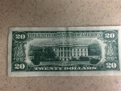 Fake old twenty dollar bill. 