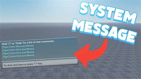 Fake system message roblox script.  Lets Get Started.  Check out the video on the HowT...