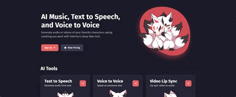 FakeYou And 46 Other AI Tools For Text to speech