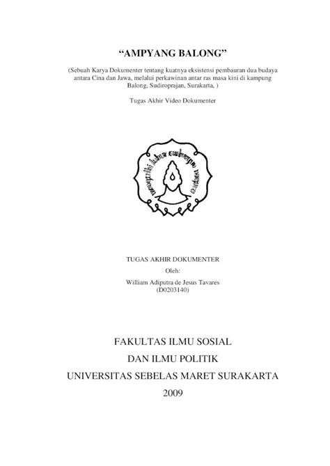 Fakultas Ilmu Sosial dan Ilmu Politik Universitas Sebelas Maret