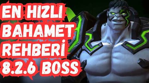 Falcon Yolundan Apocalypse vs 8.2.6 Bahamet Boss.