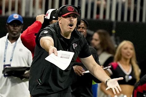 Falcons coach Arthur Smith brushes off dismal passing stats following opening win over Panthers