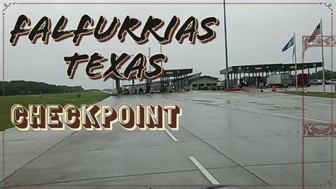 FALFURRIAS TEXAS CHECKPOINT Torres L Y L Adventures 25 subscribers Subscribe 0 No views 1 minute ago LA GARITA DE FALFURRIAS EN TEXAS /Falfurrias, Texas …. 