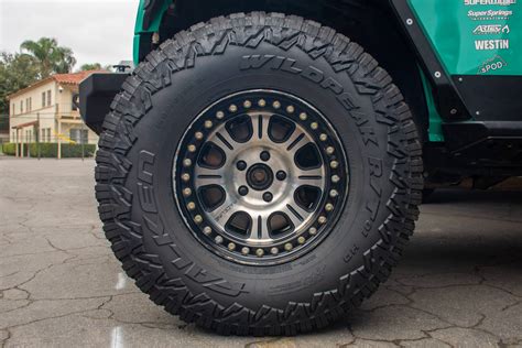 A Toyo Mt in 37x13.50r17 measure 14.6” actual width. The Falken RT 37x13.50r18 measure 13.7” actual width. So the Toyo is nearly a full inch wider. And the Falken is on an 18” wheel so less sidewall to flex or feel squishy (note these 3 ply side walls are very stiff) I’ll definitely be running in the ~40 psi range.