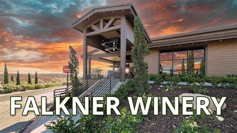 Falkner winery. Falkner Winery is a family-owned winery in Temecula Valley that produces premium wines from estate-grown grapes. Enjoy the view, the food, and the art at this scenic winery with a 10% Passport Promotion and a Tuscan red wine. 