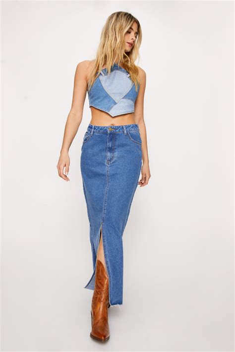 Fall 2024 Denim Trends Are All About Maxi Skirts, Accessories