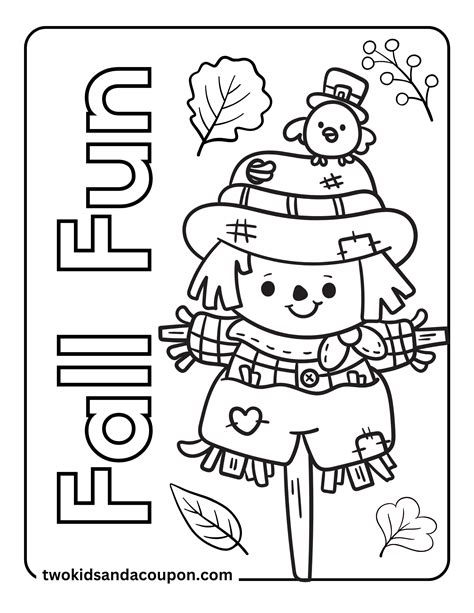 Fall Coloring Sheets To Prin