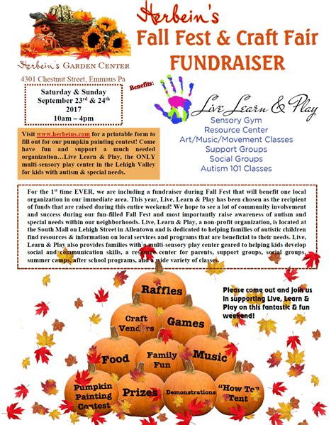 Fall Fair Fundraiser - Facebook