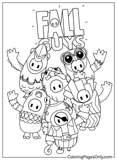 Ski Coloring Page