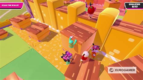 Fall Guys How to climb and grab walls boxes and blocks explained 