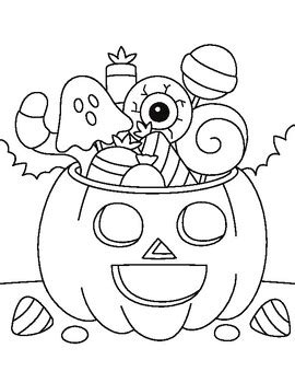 Fall Halloween Coloring Pages