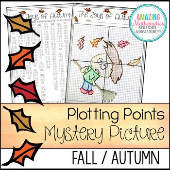 Fall Plotting Points Teaching Resources TPT