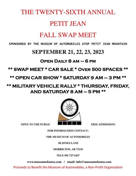 Fall Swap Meet - Facebook