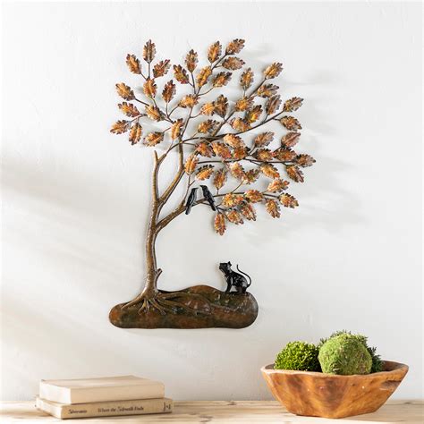 Fall Tree Metal Wall Art : Amazon.in: Home & Kitchen