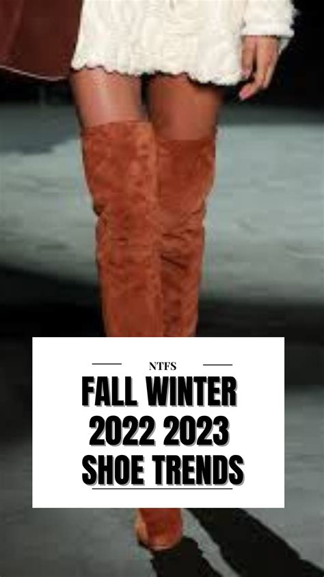 Fall Winter 2023 Shoe Trends