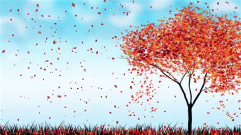 Fall animation css.  was trying to emulate leaves falling from a tree for a...